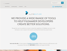 Tablet Screenshot of myfmbutler.com